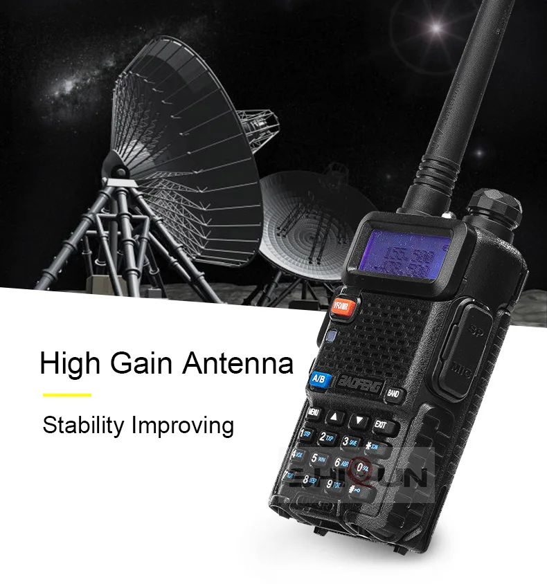 Портативная рация Baofeng Dmr Ham Radio 5 Вт 8 10 км UV 5R портативная для охоты CB радио UV5R |