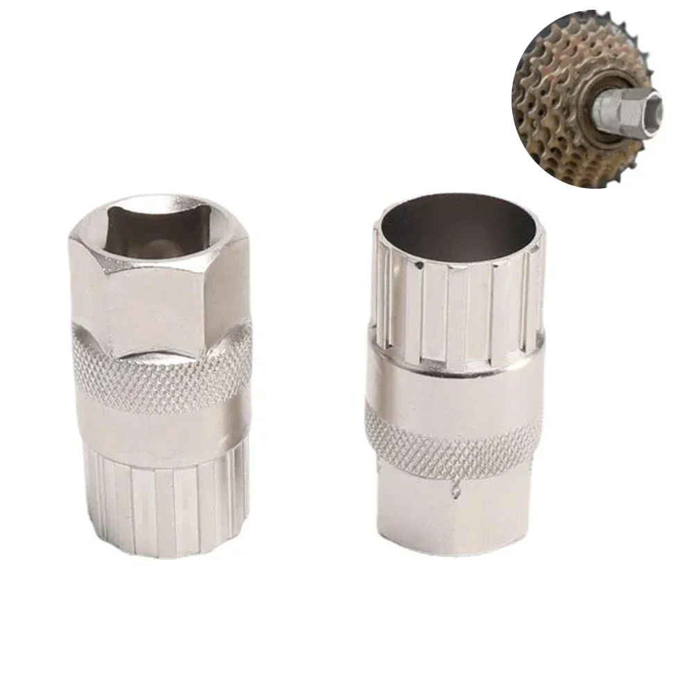 

Втулка свободного колеса велосипеда 2 шт., стопорное кольцо для велосипеда, инструмент для удаления вращающегося маховика, сталь, монтаж, разборка, инструменты для ремонта велосипеда