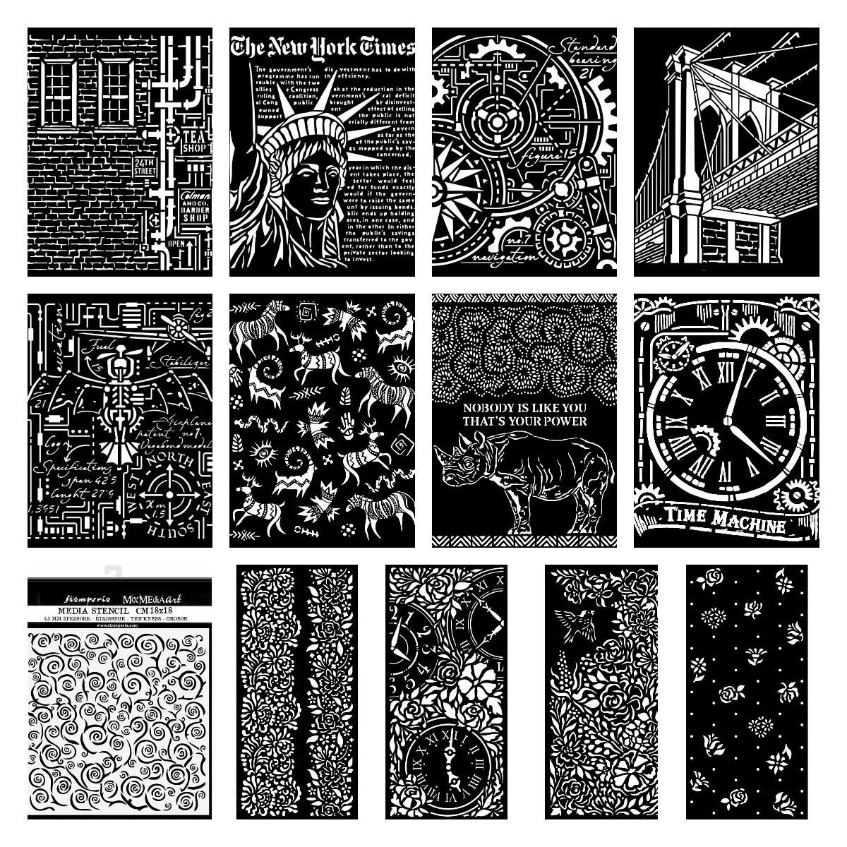 

Настенные часы с животными, фотоальбом, декоративное тиснение, бумажные карточки, ручная работа