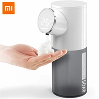 hot xiaomi liquid soap dispenser desktop automatic rechargeable hand washing washer foam soap dispenser hand sanitizer machine