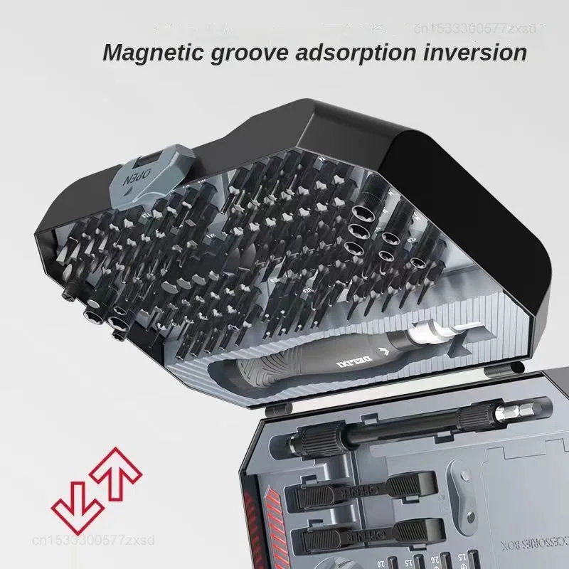 Набор отверток Youpin DELIXI 145 в 1 прецизионные магнитные биты для ремонтные Наборы