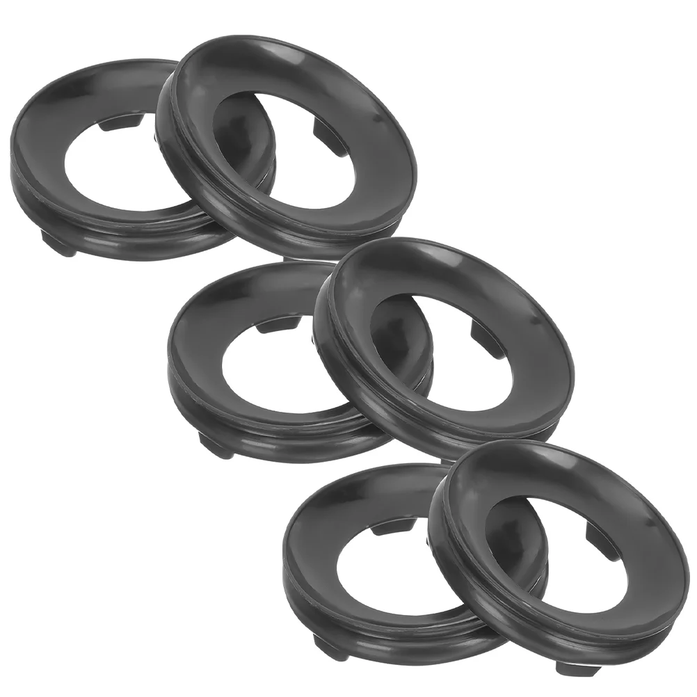 

6 Pcs Eastern Decor Carving Base Carving Pedestal Decorative Base Gourd Holder Craft Adornment Globe Stone Stand Rack