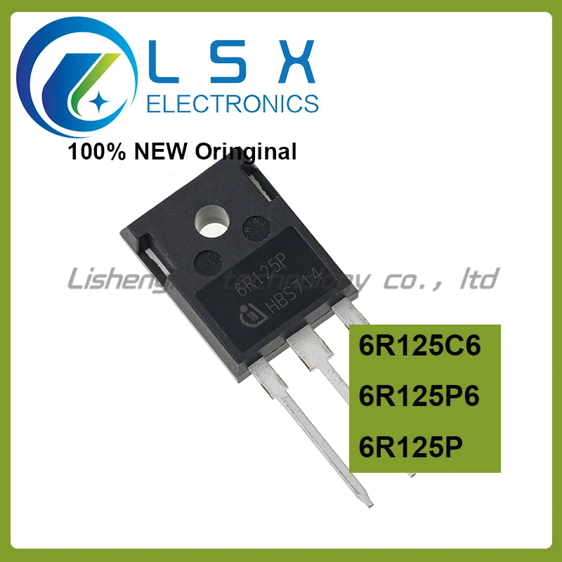 

5PCS/lot 6R125P 6R125P6 6R125C6 IPW60R125CP TO-247 Imported Original In Stock Fast Shipping Quality Guarantee
