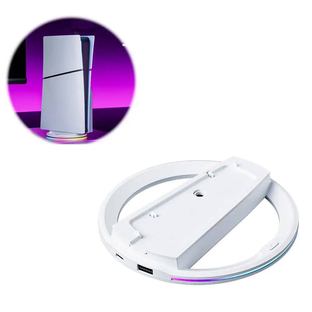 Вертикальная подставка с 3D-принтом для PS5 Slim игровые аксессуары консолей