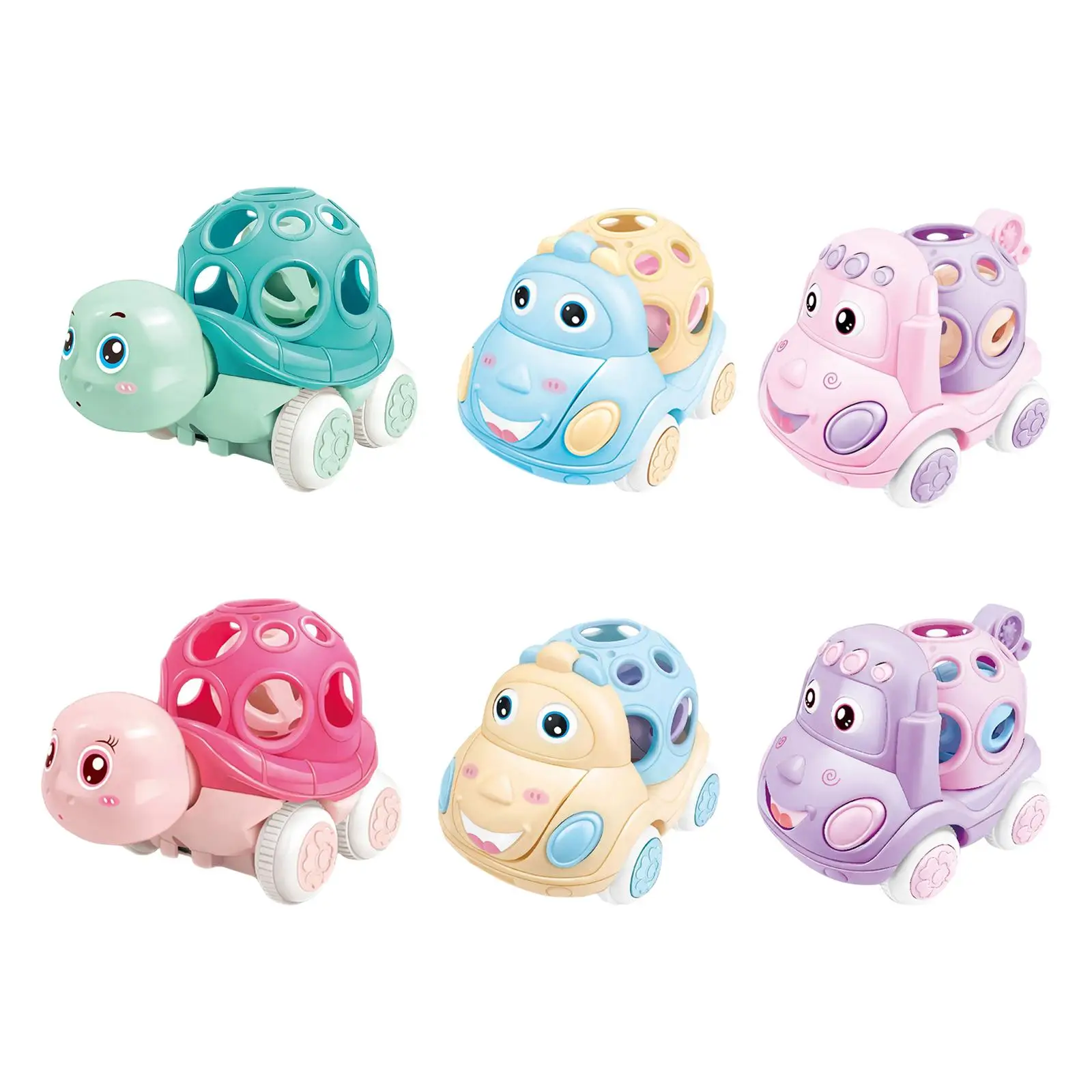 Игрушечный Грузовик Монтессори Для Мальчиков И Девочек Мягкий Инерционный