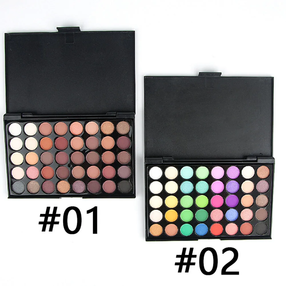 

40 Color Eyeshadow Universal Daily Eyeshadow Box For Birthday Present