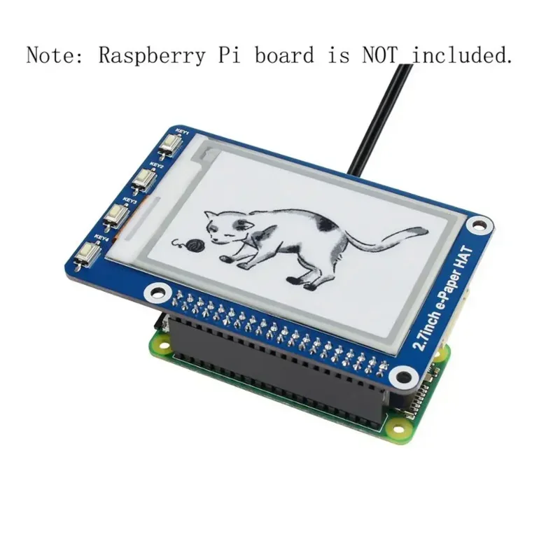 Плата расширения экрана E-Paper Eink 2 7 дюйма плата комплект шляп для RPI Raspberry Pi 0 Zero WH W 0W