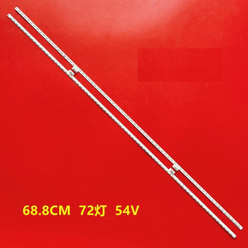 Светодиодная лента для подсветки, 72 светодиодный Ода, 688 мм, для ZM4C-LB5572-ZM2-1-14032800392011W008 40-RA6080-DRA2LG