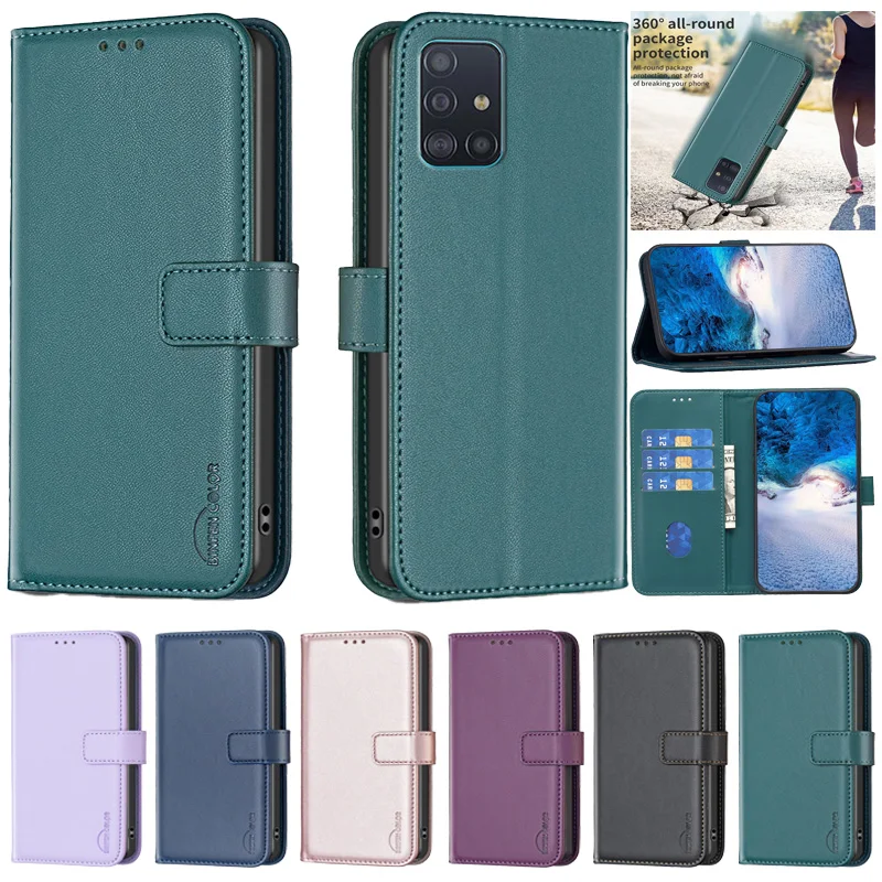 

Case For Samsung Galaxy A51 Leather Case Samsung A51 SM-A515F Phone Case on For Samsung A 51 A515 A515F Cover Coque Fundas Shell