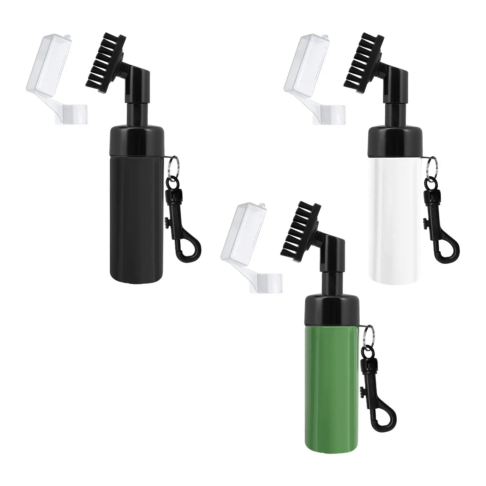 

Golf Club Cleaning Brush with Water Bottle Detachable Design Small Size Convenient Carrying Professional Golf Club Groove Brush