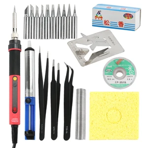 CXG E60WT Профессиональный СВЕТОДИОДНЫЙ Цифровой Регулируемый Электрический паяльник, паяльная станция с постоянной температурой 60 Вт, вилка европейского стандарта