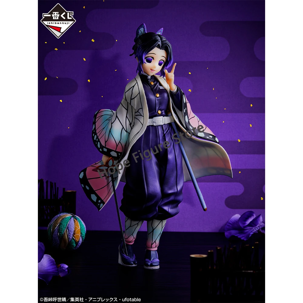 Фото В наличии оригинальная фигурка BANDAI Ichiban Kuji Demon Slayer Rengoku Kyoujurou Kochou Shinobu Tomioka Giyuu, аниме, натуральная модель игрушки №4