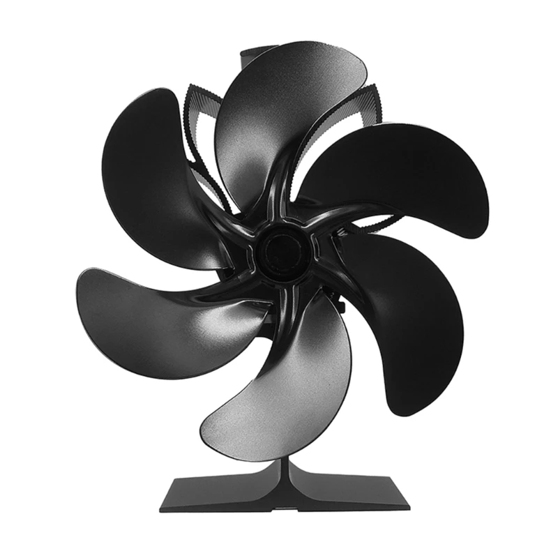 

Heat Powered Stove Fan for wood Burning Stove, Pellet Stove Fans Faster Speed Dropshipping