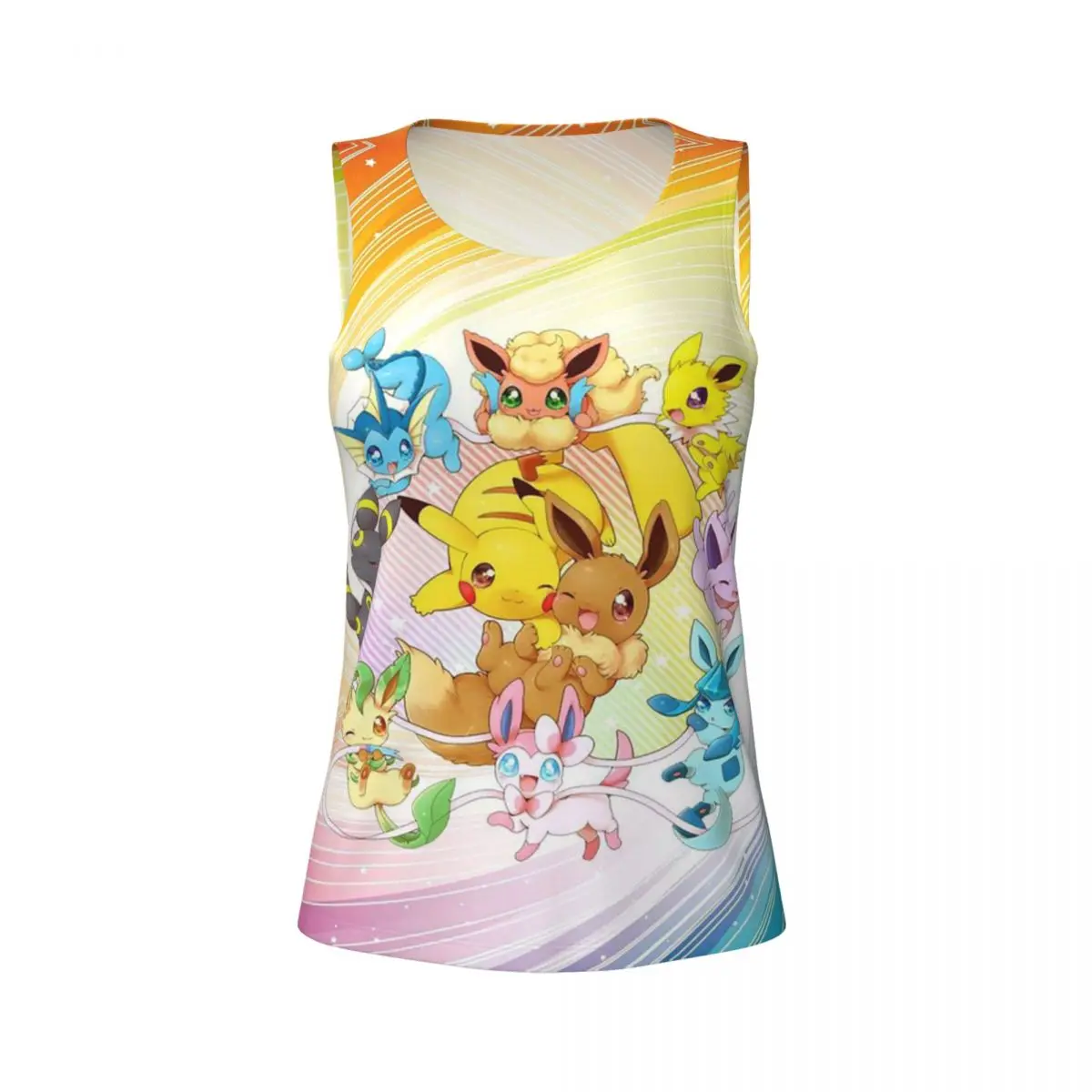 Женская рубашка для занятий йогой без рукавов