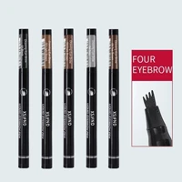 makeup sketch liquid eyebrow pencilhot sale waterproof natural brown wild brow enhancerslong lasting micro brow pencil