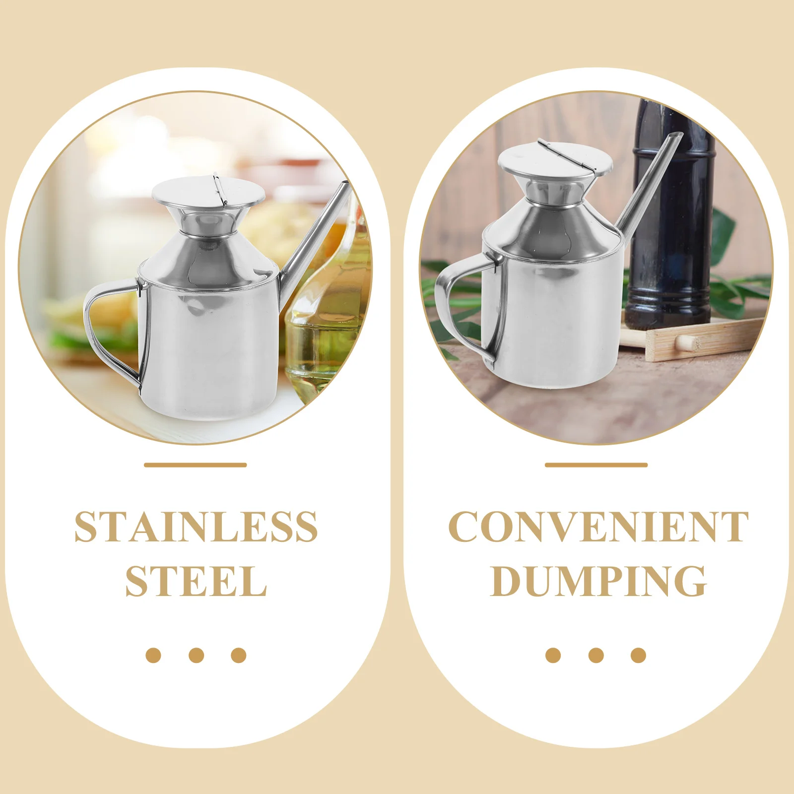 Горшок для масла из нержавеющей стали с беконом диспенсер уксуса бытовой бак