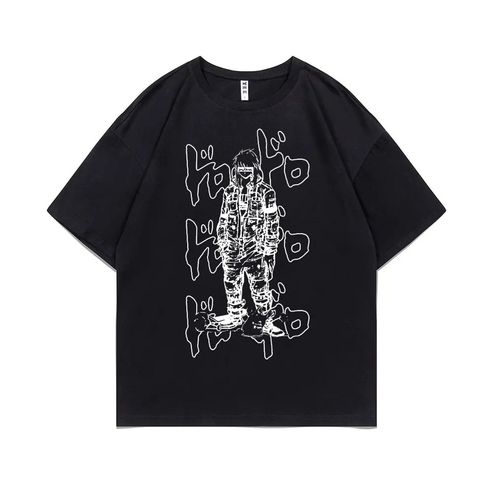 

Anime Dorohedoro Nikaido Tshirt 90s Manga Welcome To Chaos Print Short Sleeve T-shirt Men Women Fashion Casual Hip Hop T Shirt
