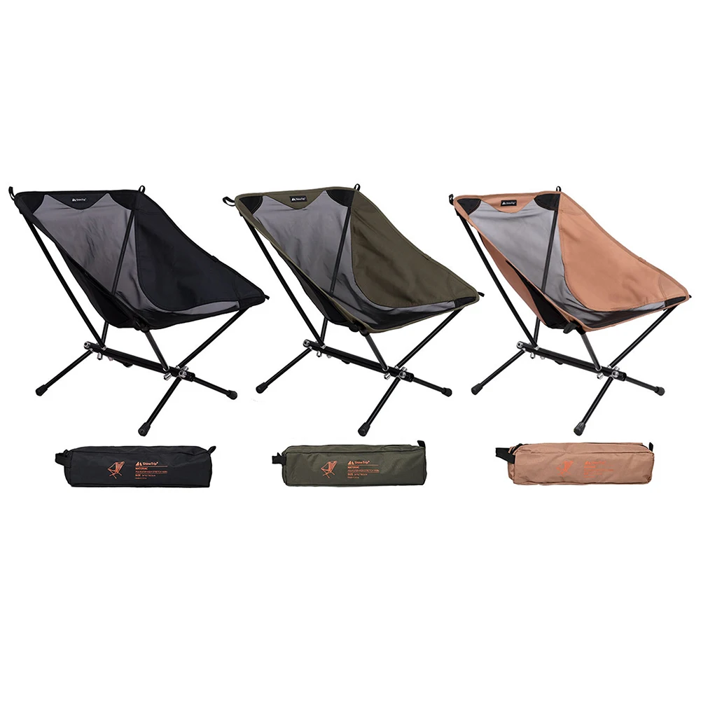 

Multi-function Camping Chair 120kg Ergonomic Folding Outdoor Beach Picnic Fishing Seat Stool Camping Furnishings