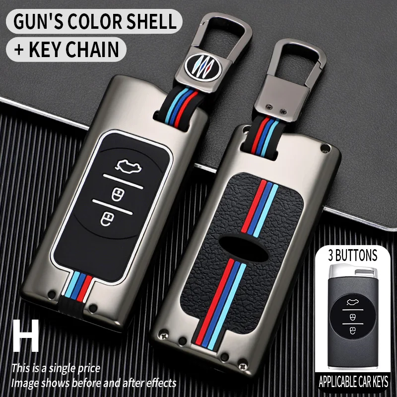 

Car Key Cover Case Shell Key Bag for Chery Tiggo 8 Arrizo 5 Pro Gx 5x 3x EQ7 Chery Tiggo 7 Pro Exeed 2020 2021 car Accessories