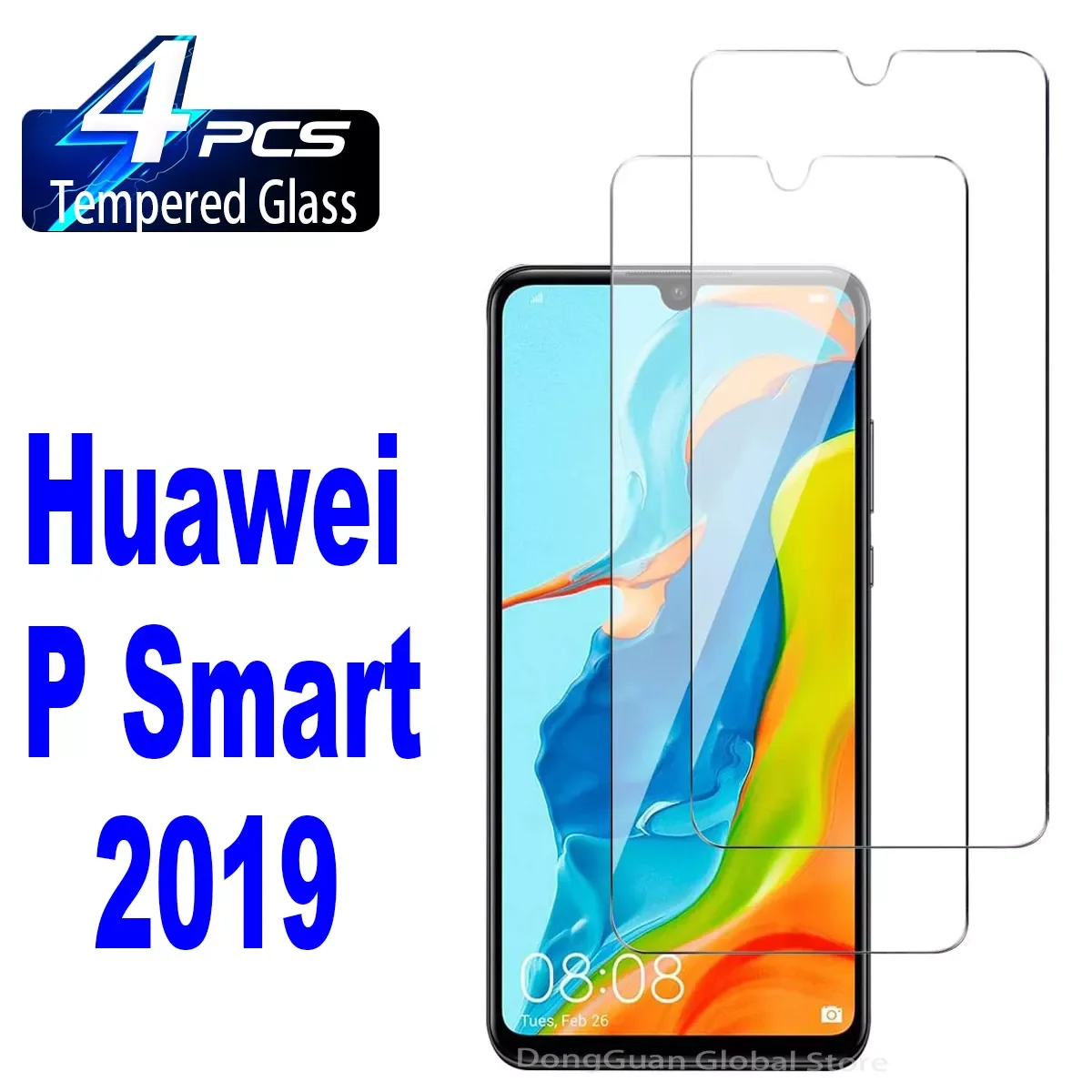 

9H Tempered Glass For Huawei P Smart 2019 Screen Protector Glass Film