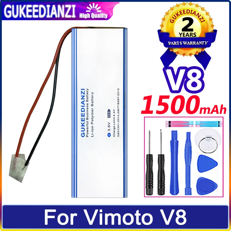 

Bateria New Battery 1500mAh For Vimoto V8 Digital High Quality Battery