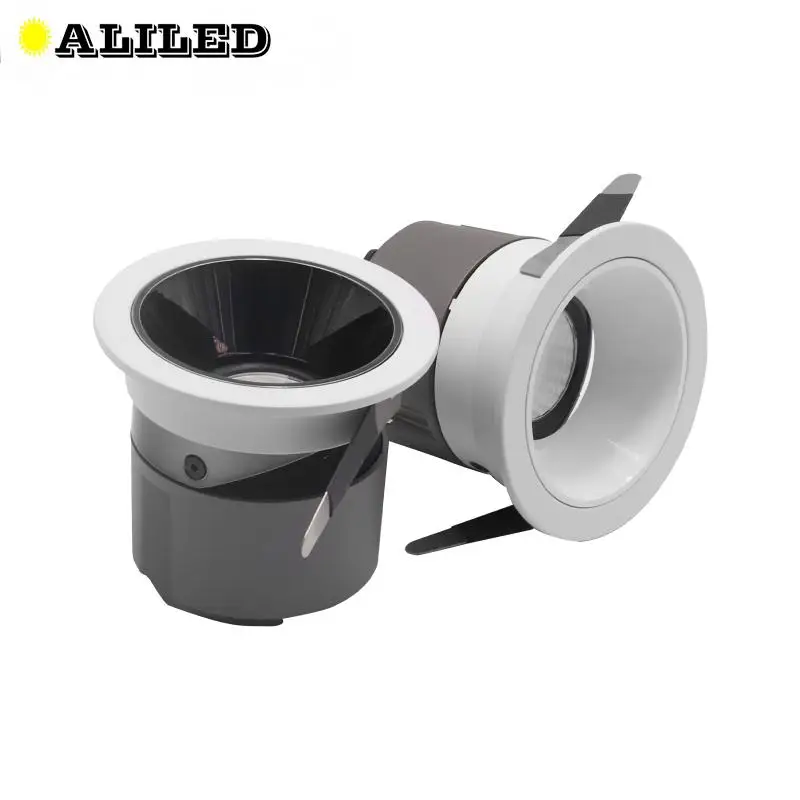 

Adjustable Beam Angle Embedded Ceiling Spotlight LED Anti-glare Wall Washer Lamp 7W10W12W Commercial Lighting For Living Room