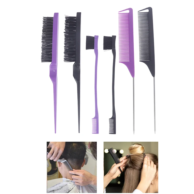 

3 * краска для волос цветная щетка парикмахерская расческа набор Профессиональная прическа салонные инструменты