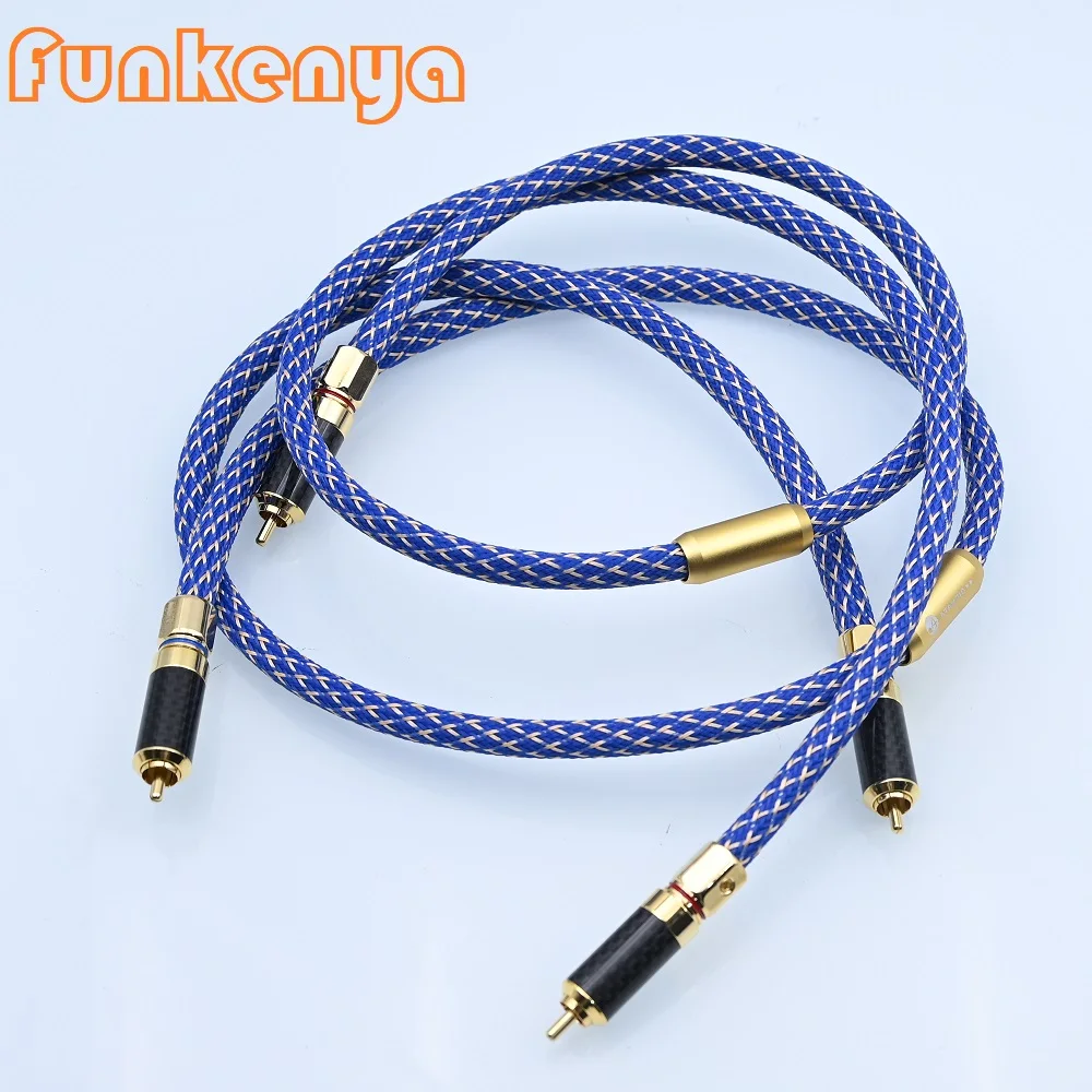 

1 пара DIY посеребренный усилитель мощности провод линия предусилитель подключение кабеля