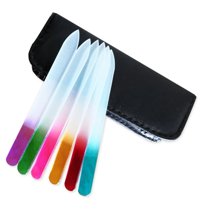 

Модная пилка для ногтей, прочная пилка из хрустального стекла для дизайна ногтей, инструмент для маникюра, пилка для женщин и девушек, профе...