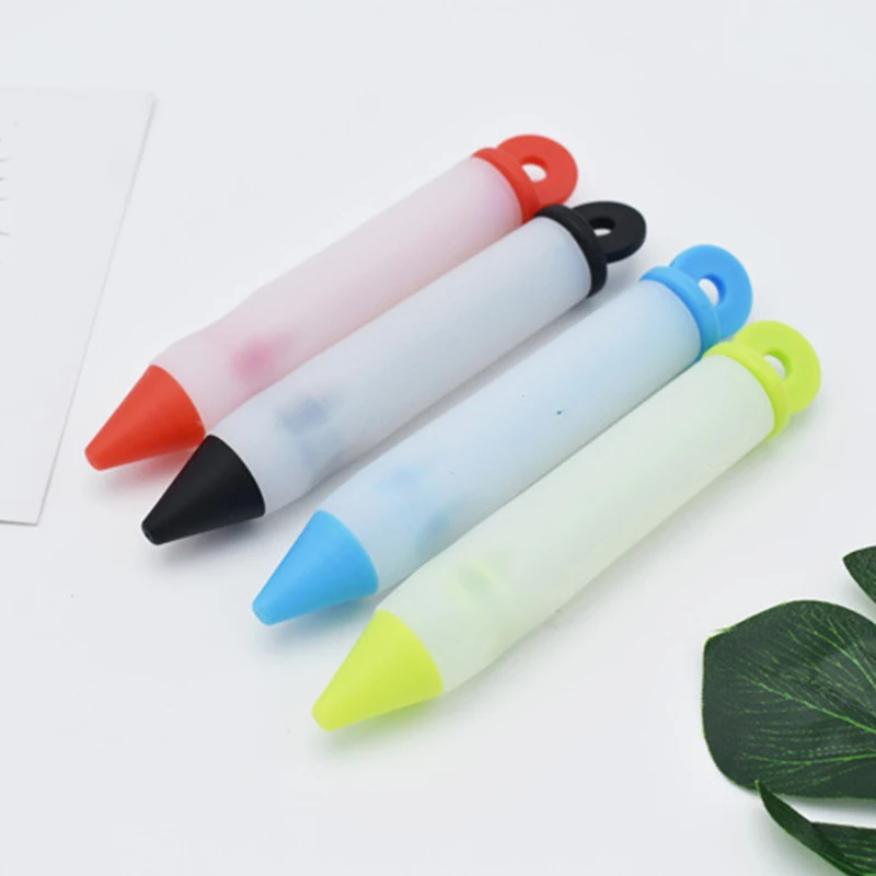 

Silicone Food Writing Pen Chocolate Decorating tools Cake Mold Cream cup, cookie Icing Piping Pastry Nozzles kitchen accessories