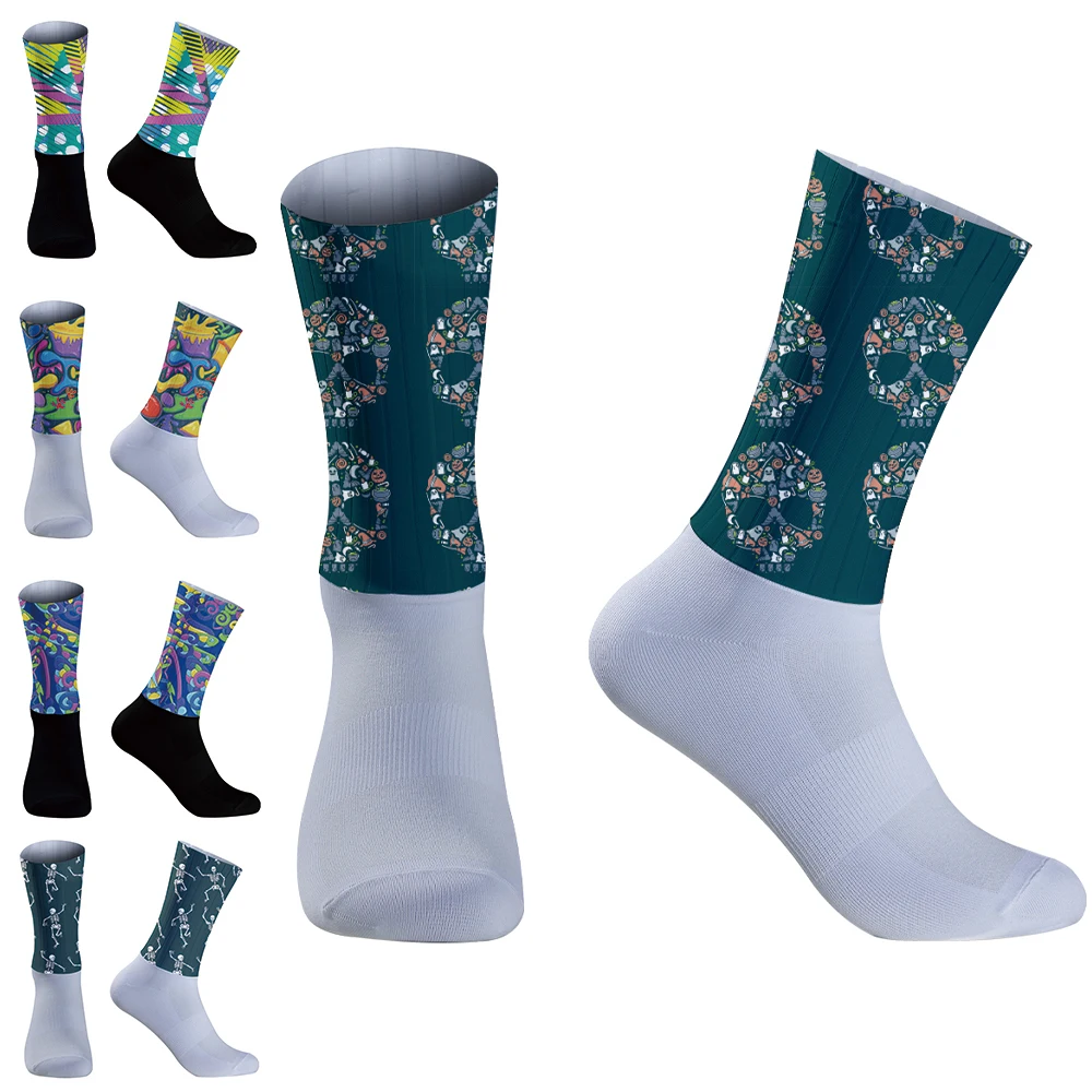 Новинка лета 2024 Нескользящие дышащие спортивные носки из силикагеля