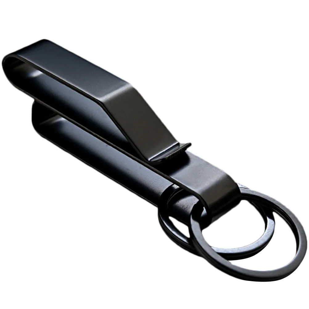 

Key Belt Clip Holder Ring Loop Stainless Steel Stealth Chains Keys Carabiner Chain Hook Metal