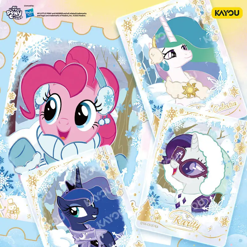 Фото Набор коллекционных карточек My Little Pony: Shadow Pack Round 6 Shining Moon Rainbow – целая коробка оригинальных карточных игр и книг с карточками №2