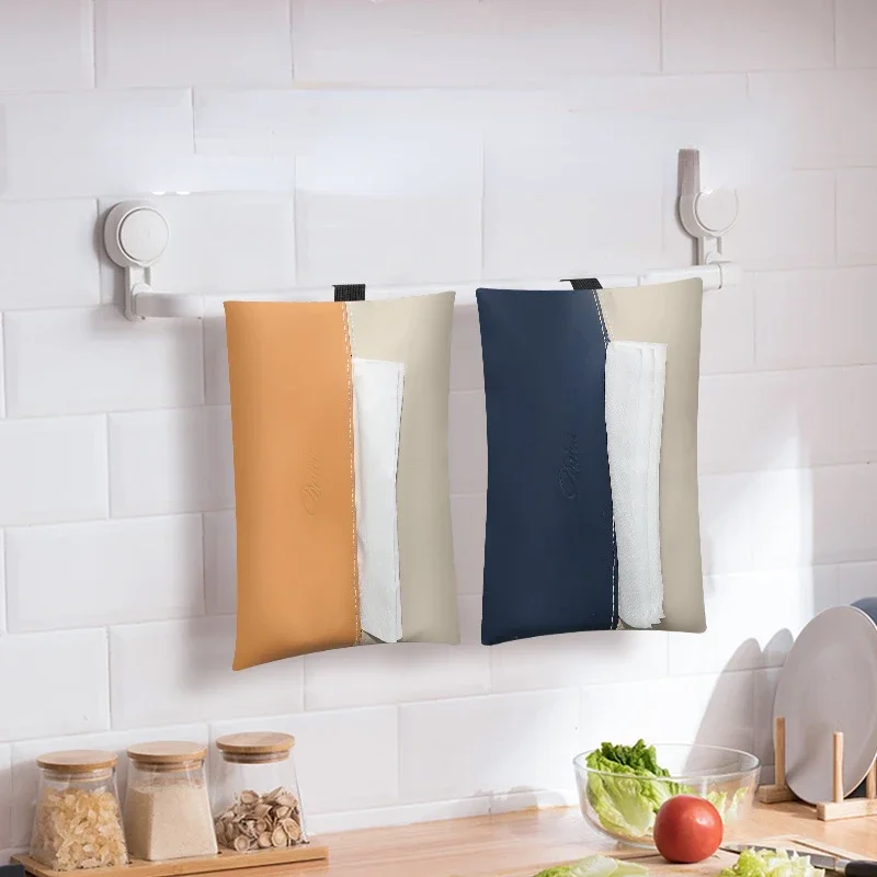 

Car tissue box advanced sense Panapi car paper box car interior supplies multifunctional tissue bag accessories