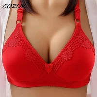 cozok sexy floral lace bralette ultrathin womens bra without underwire padded push up brassiere for women underwear intimates
