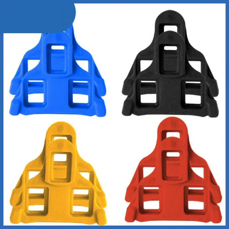 

Bicycle Pedal Cleat Lock Card Plastics Durable Riding Shoes Lock Plate 1pair Multiple Colors Self-locking Pedales High Quality