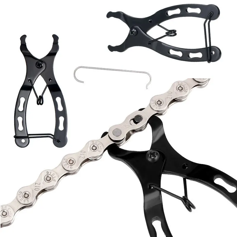 

HASSNS Bicycle Chain Pliers Mountain Bike Chain Tool Quick Link Current 6/7/8/9/10/11 Speed MTB Current Squeeze Power Link