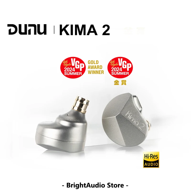 DUNU KIMA2 Обновление наушников-вкладышей с динамическим драйвером 1DD от VERNUS Sound Mastery