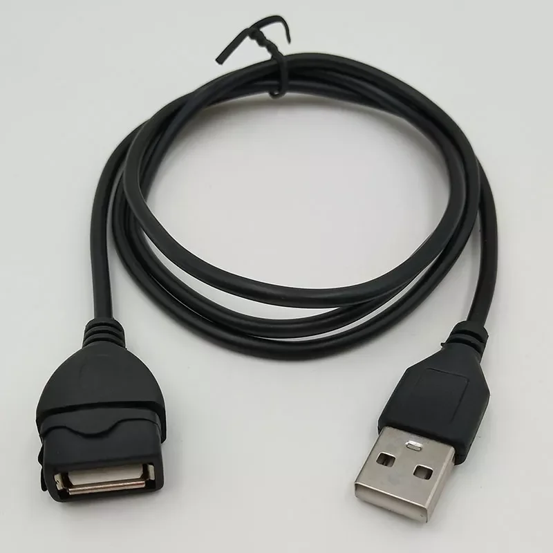 

USB Extension Cable Super Speed USB 2.0 Cable Male to Female 1m Data Sync USB 2.0 Extender Cord Extension Cable