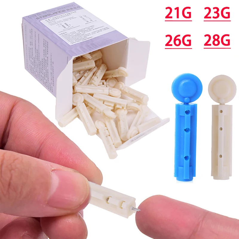 Иглы одноразовые стерильные для определения уровня сахара в крови, палочки для определения уровня сахара в холестерине, 50 шт., 21 г, 23 г, 26 г, 28 г Иглы одноразовые стерильные для определения уровня сахара в крови, палочки для определения уровня сахара в холестерине, 50 шт., 21 г, 23 г, 26 г, 28 г