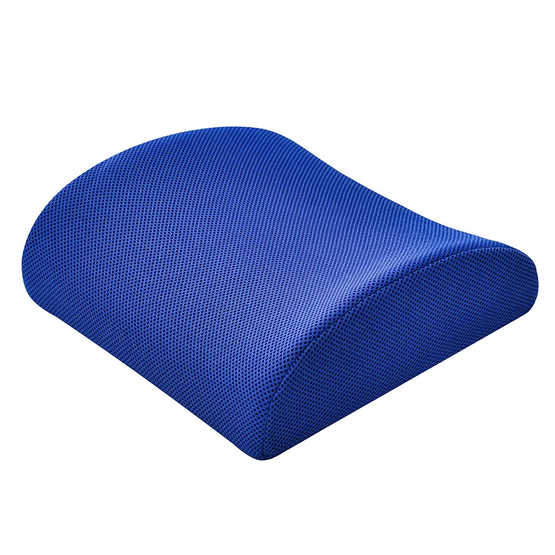 

32X30cm Soft Memory Foam Waist Cushion Pillow Lumbar Support Back Massager Universal Car Seat Pillows Home Office Relieve Pain