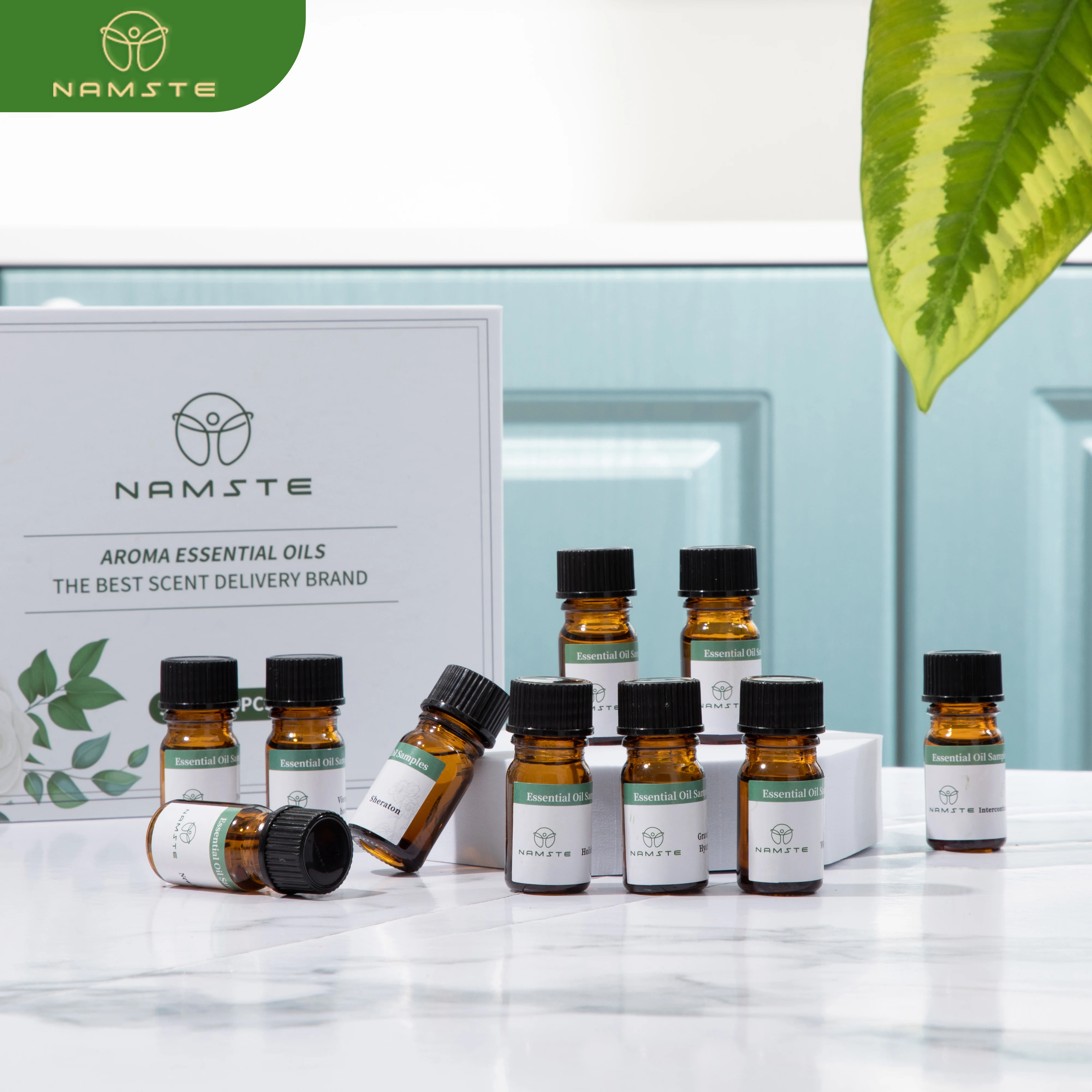 Essential Oil Samples Sets Of Various Types Fragrance Series 5ml Suitable For Aroma Diffuser Machine Air Humidifier Ionizer