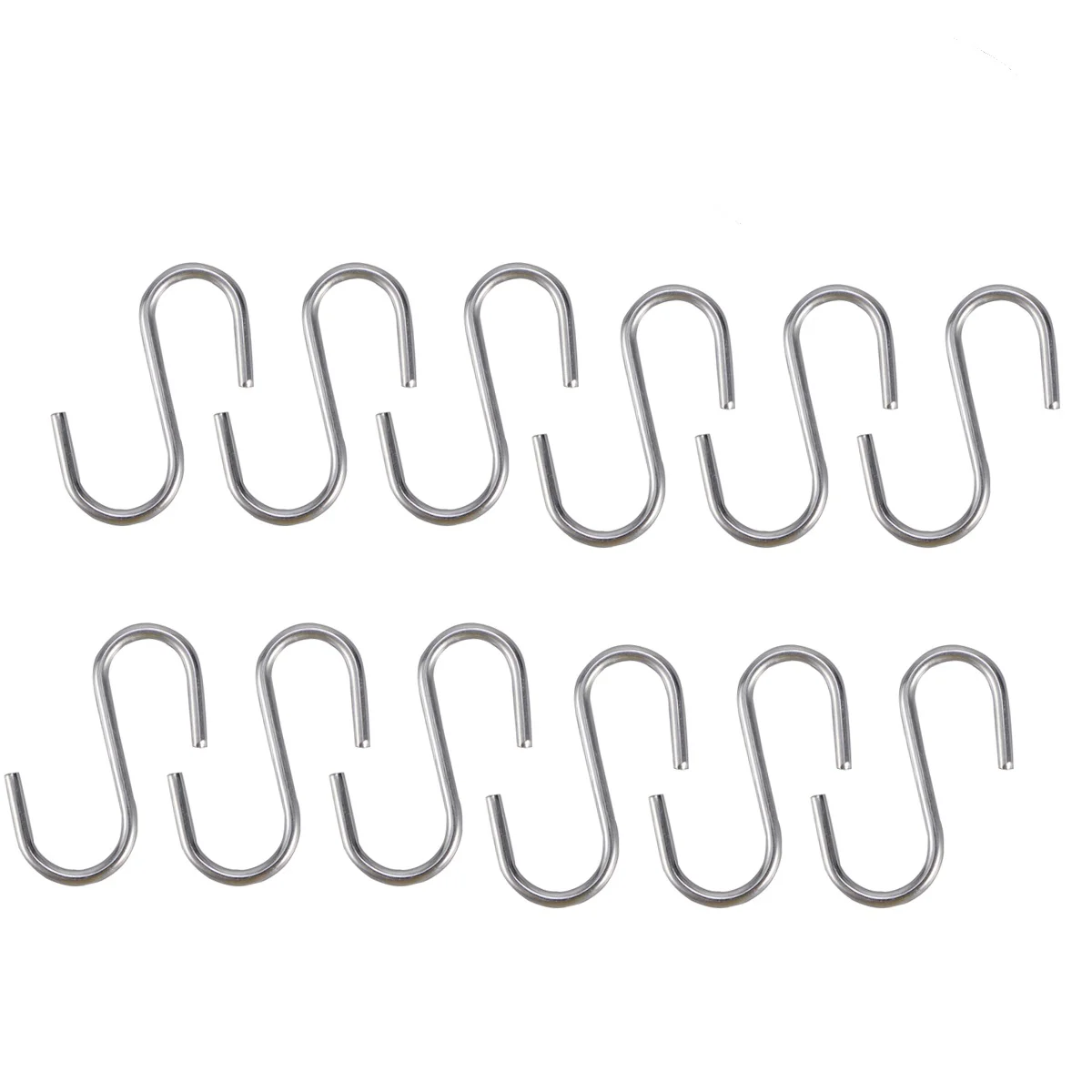 

Hookshanginghook Heavy Duty Kitchen Hangers Metal Small Coat Hangershaped Ornament Over The Door Pot Pothook Pan Steel Stainless