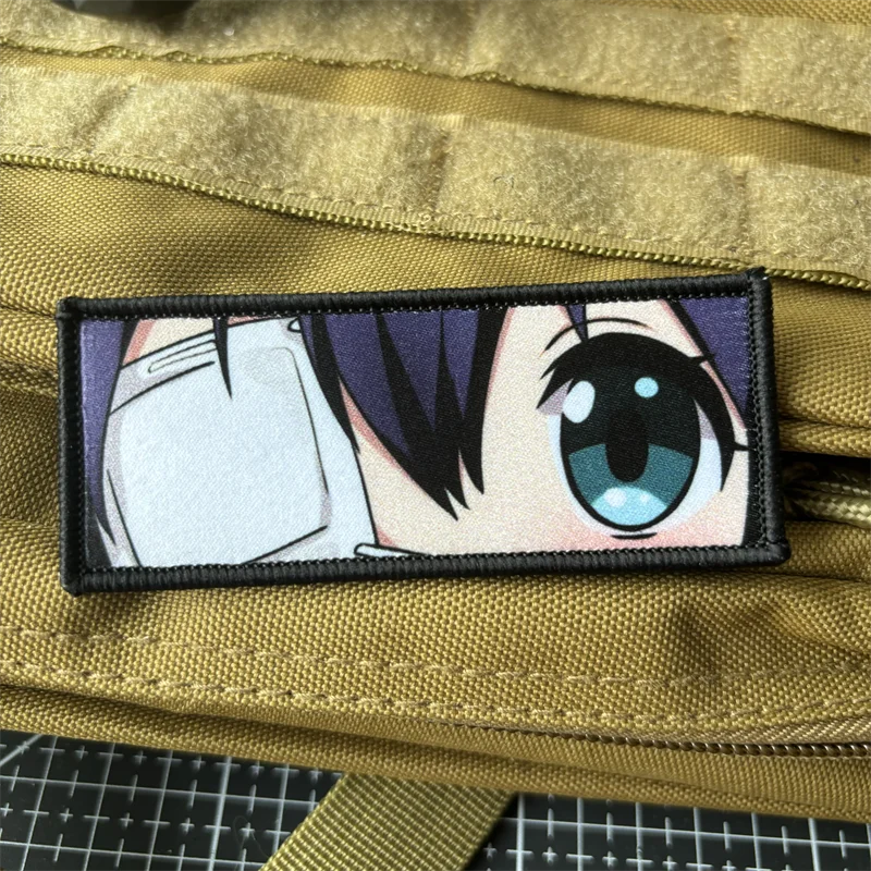 Фото Love Chunibyo и другие бредовые подвижные знаки для морального духа Аниме Девушки глаза нашивки с крючками и петлями №1