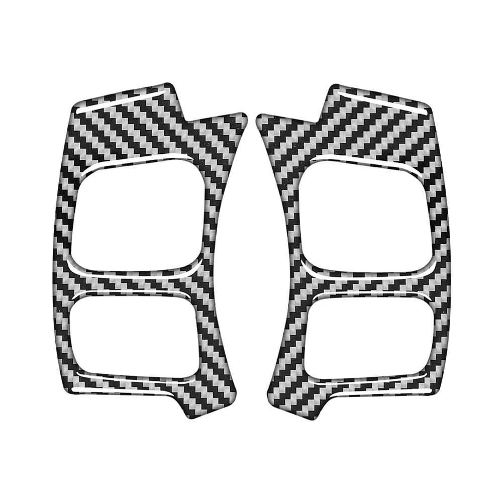 

Car Steering Wheel Button Frame Cover Sticker Decal Interior Accessories Carbon Fiber for Lexus NX 200 300H 2014-2019