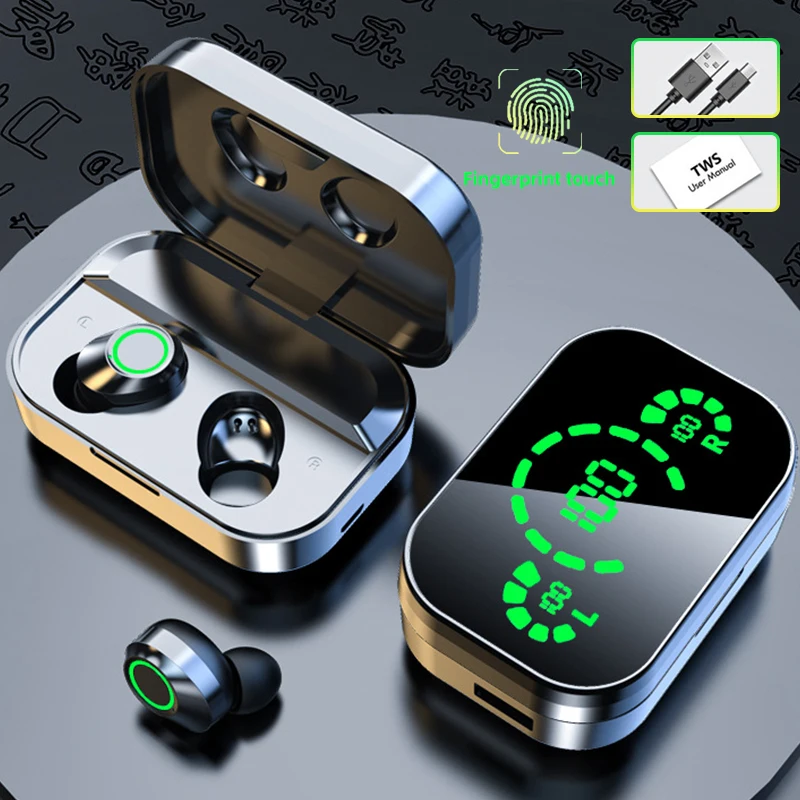 

TWS-стереонаушники с микрофоном и поддержкой Bluetooth