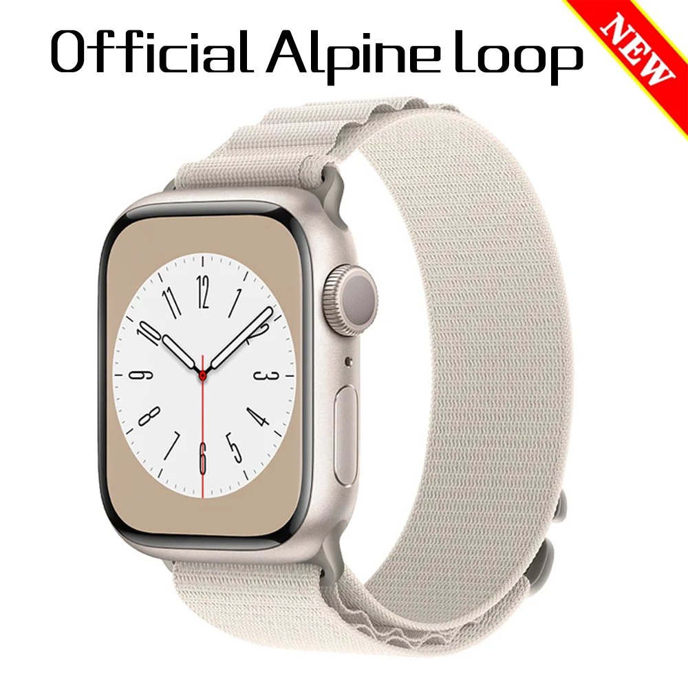 

Alpine Loop strap for Apple watch Ultra band 49mm 44mm 40mm 45mm 41mm 42mm 38mm nylon bracelet correa iWatch series 7 6 5 3 se 8