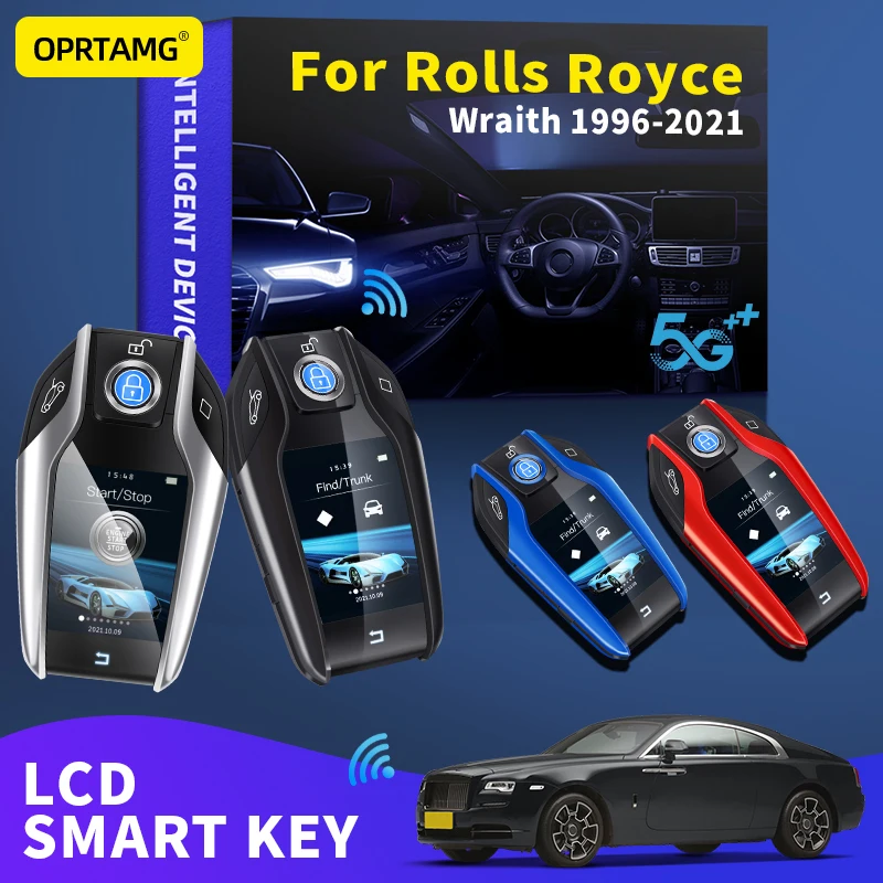 

OPRTAMG Car smart LCD key accessories For Rolls Royce Wraith 1996 1997 1998 1999 2000 2001 2004 2008 2009 2010 2011 2012 2021