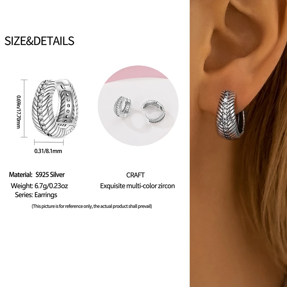 Серьги-подвески в ретро стиле