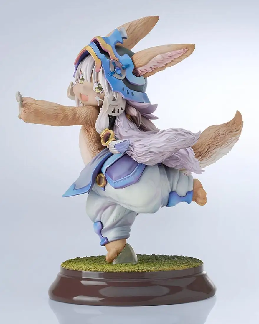 Фото Оригинальная фигурка Nanachi из серии GOOD SMILE Made in Abyss: Золотой город палящего солнца, новая версия с новым нарядом, в коробке, аниме-игрушка. №2